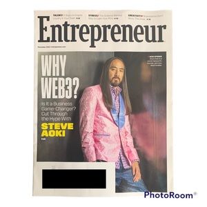 Entrepreneur Magazine December 2022 Steve Aoki Why Web3